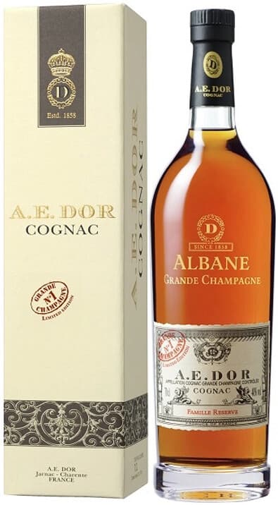 Коньяк A.E.Dor, "Albane" Grande Champagne, gift box