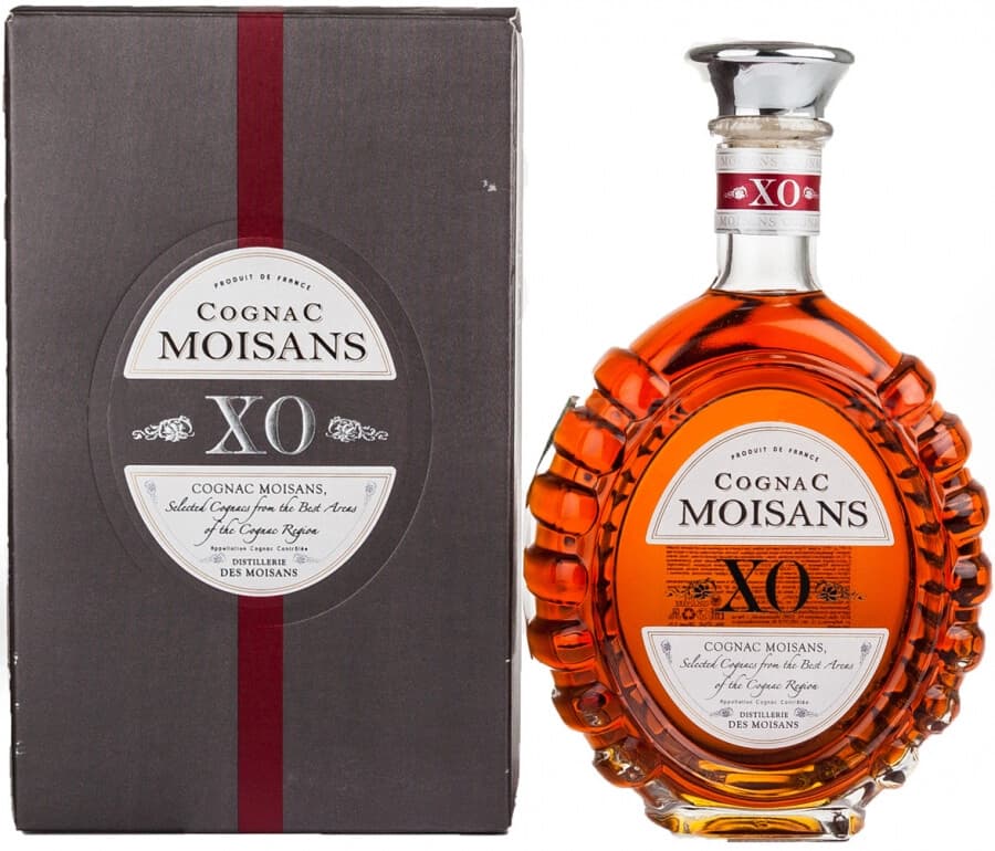 Коньяк "Moisans" XO, gift box & decanter