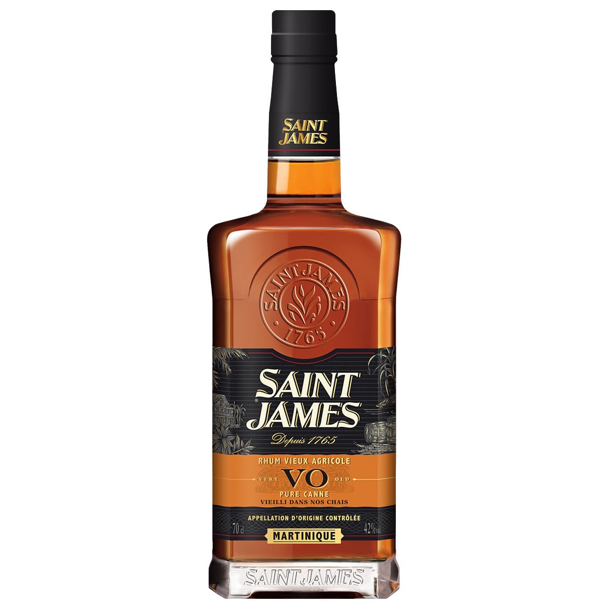 Ром "Saint James" Rhum Vieux Agricole VO, Martinique AOC