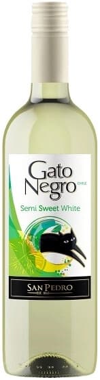Вино San Pedro, "Gato Negro" Semi-Sweet White, 2023