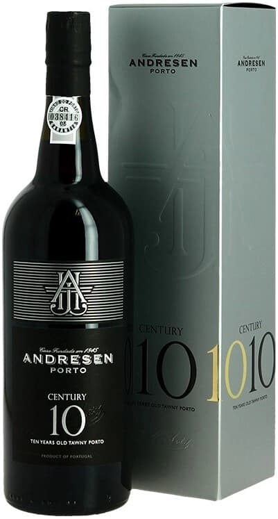 Портвейн Andresen, "Century" 10 Year Old Tawny Port, gift box