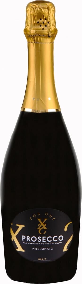 Игристое вино Vedova, "For Due" Prosecco DOC Millesimato Brut, 2023