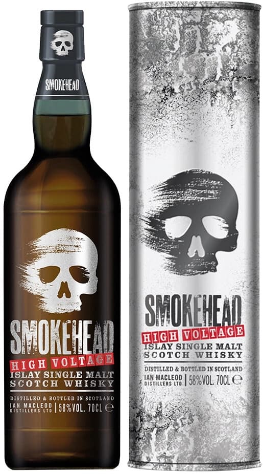 Виски "Smokehead" High Voltage, in tube