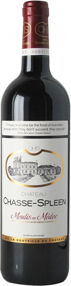 Вино Chateau Chasse-Spleen, Moulis en Medoc AOC Cru Bourgeois, 2015