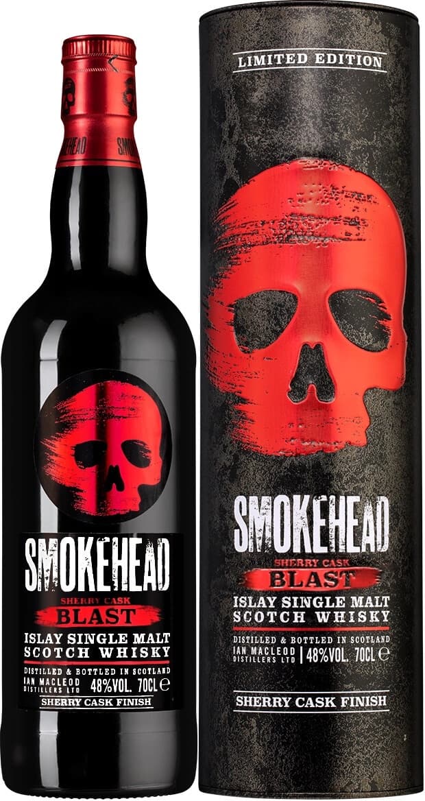 Виски "Smokehead" Sherry Cask Blast, in tube
