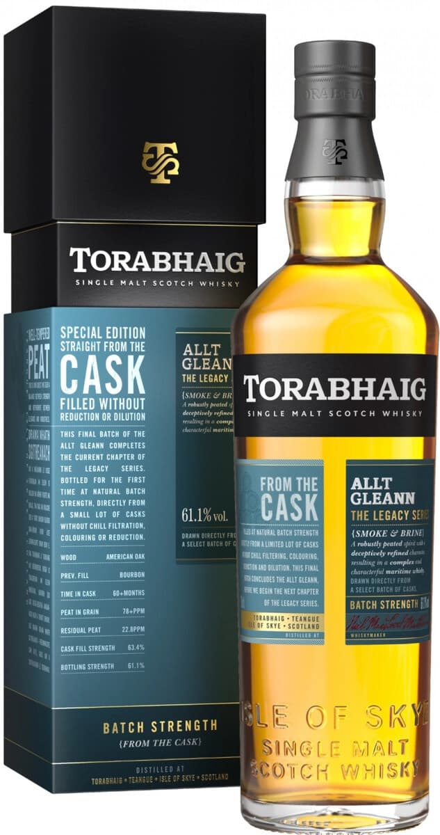 Виски "Torabhaig" Legacy Series "Allt Gleann" Batch Strength, gift box