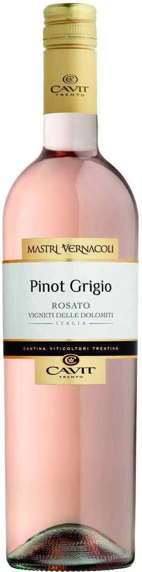 Вино "Mastri Vernacoli" Pinot Grigio Rosato, Vigneti delle Dolomiti IGT, 2021