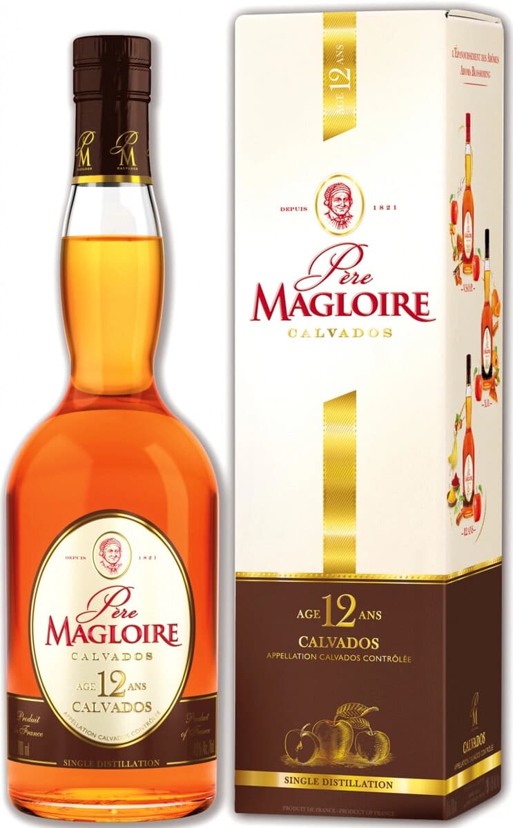 Кальвадос Pere Magloire 12 Years Old, gift box