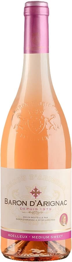 Вино "Baron d'Arignac" Rose Moelleux