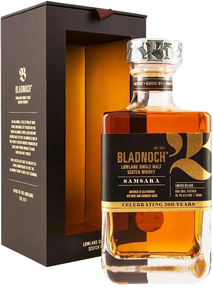 Виски "Bladnoch" Samsara, gift box