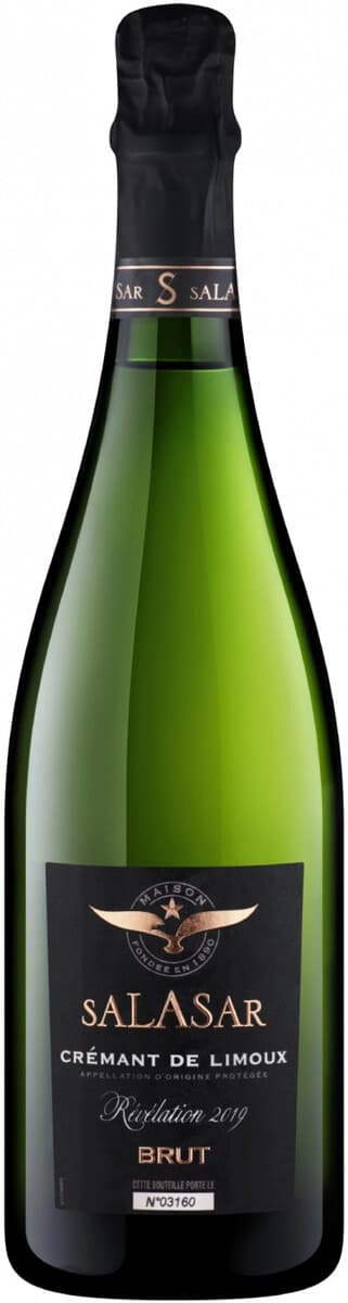 Игристое вино Salasar, "Revelation" Brut, Cremant de Limoux AOP, 2022