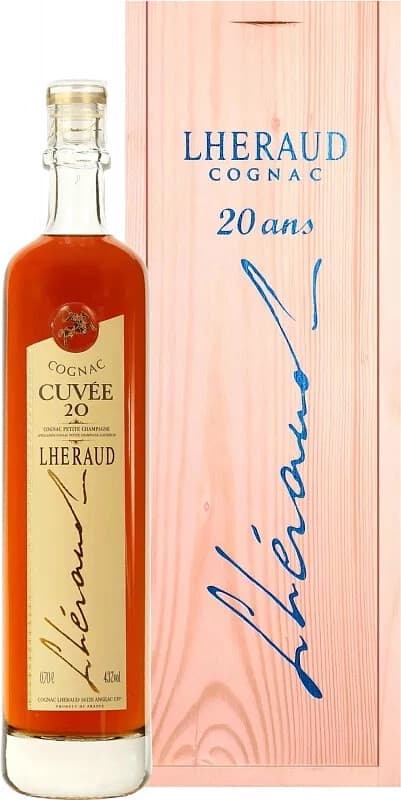 Коньяк Lheraud Cognac, "Cuvee 20", wooden box
