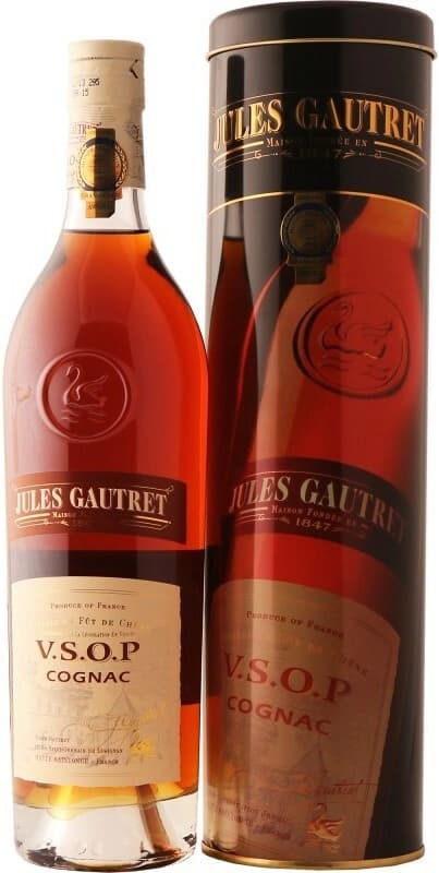 Коньяк "Jules Gautret" VSOP, in tube