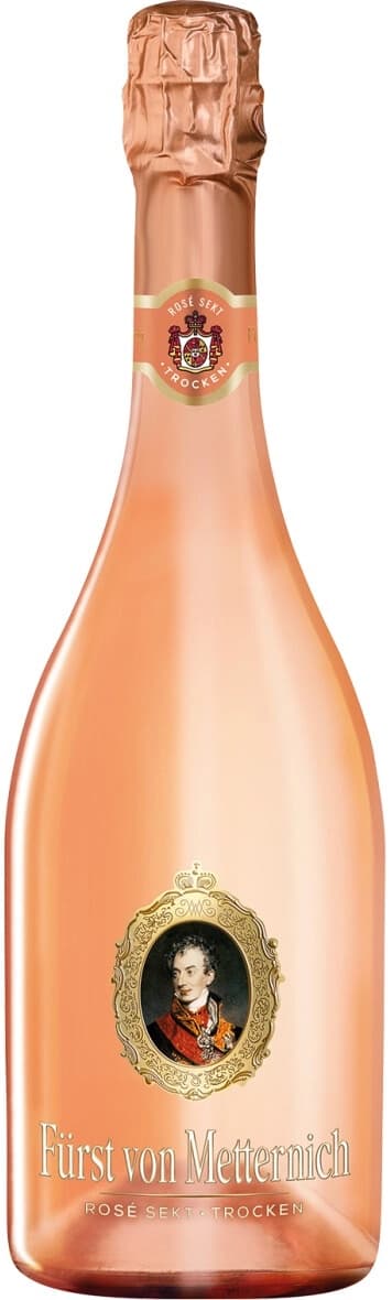 Игристое вино Furst von Metternich, Rose Sekt Trocken, 2022