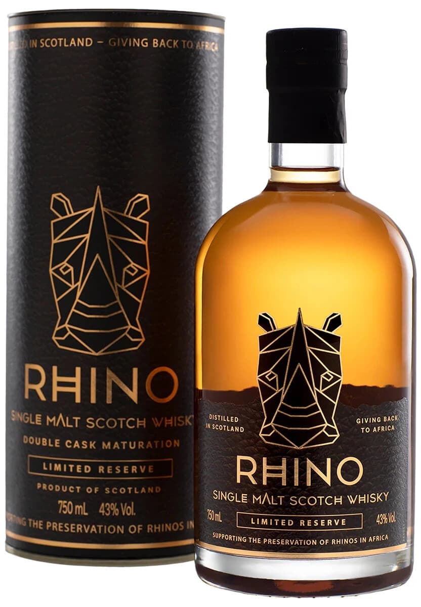 Виски "Rhino" Single Malt, in tube