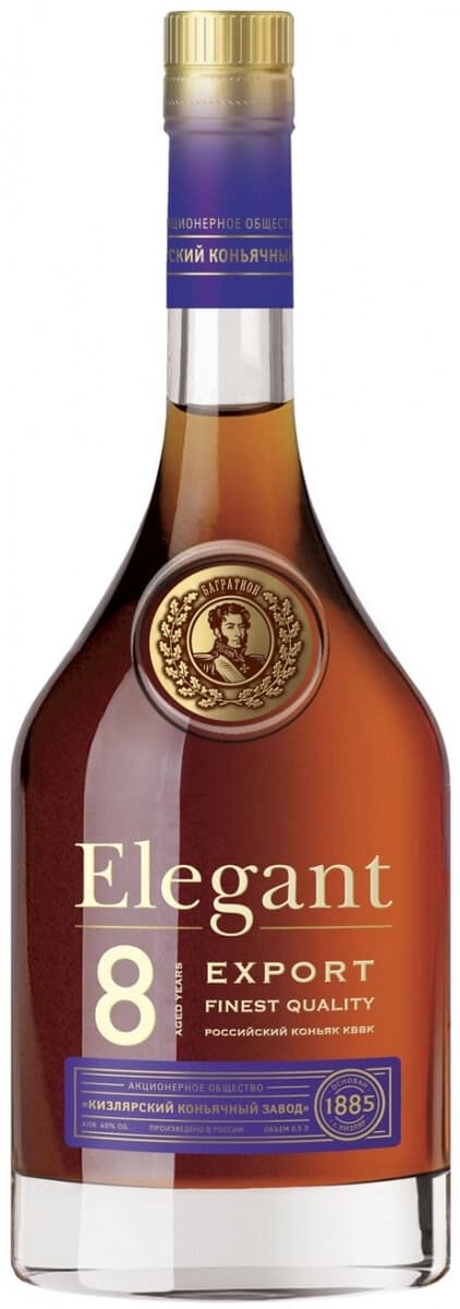 Коньяк Kizlyar cognac distillery, "Elegant"