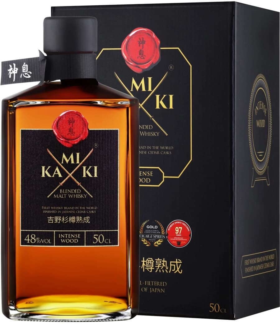 Виски "Kamiki" Intense Wood Blended Malt, gift box