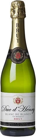 Игристое вино "Duc d'Henry" Blanc de Blancs Brut