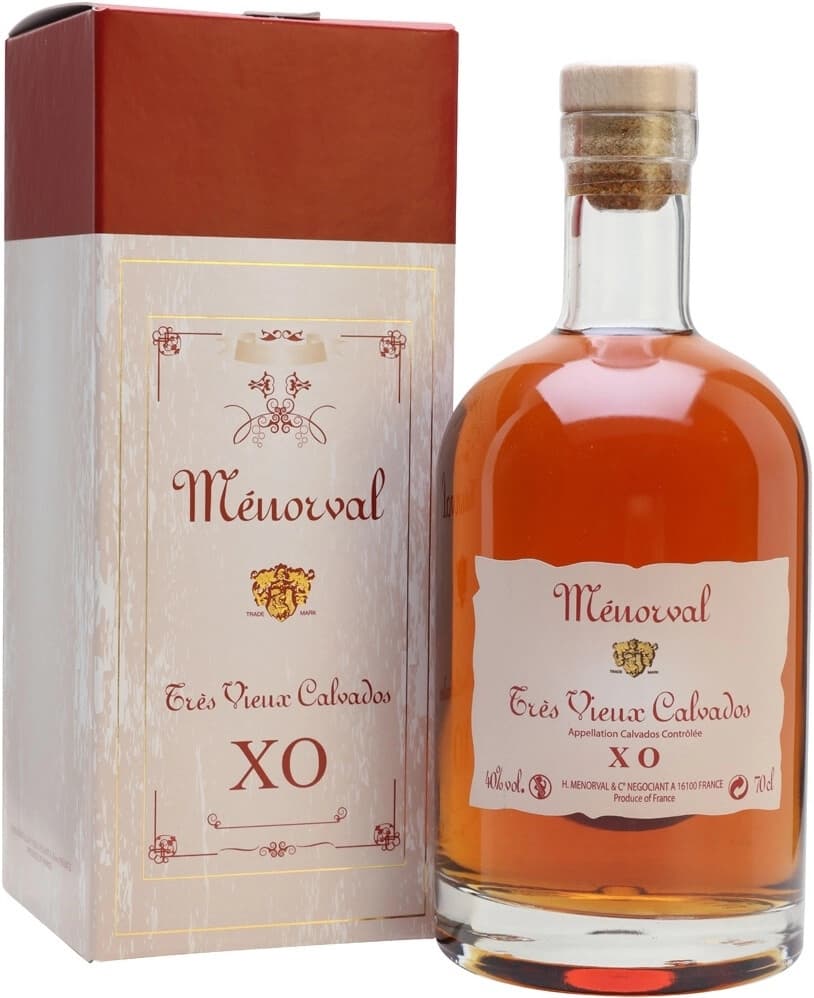 Кальвадос "Menorval" Tres Vieille XO, Calvados AOC, gift box