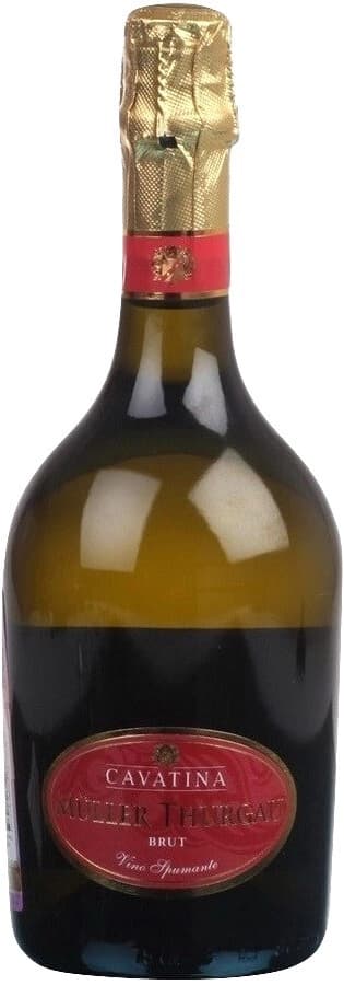 Игристое вино "Cavatina" Muller Thurgau Brut, bottle "Atmosphere"