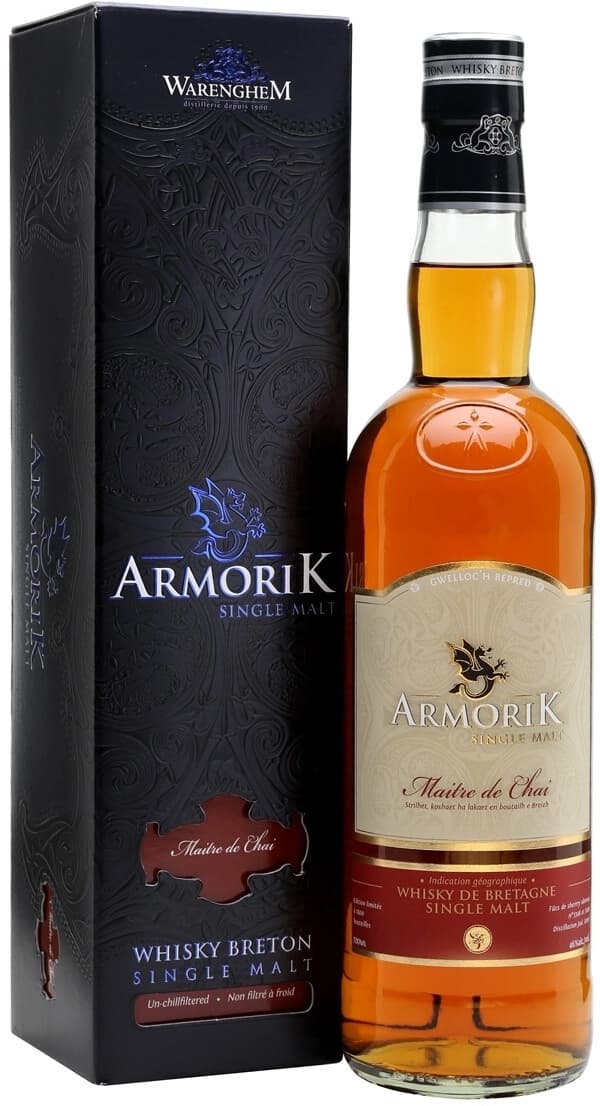 Виски "Armorik" Maitre De Chai (), gift box