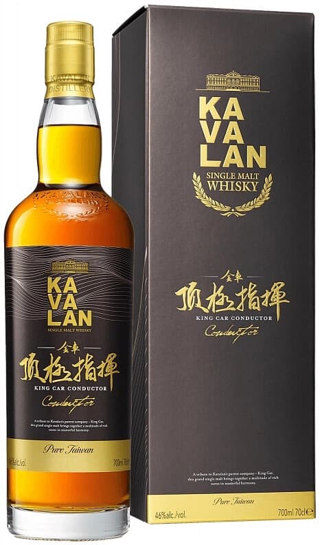Виски Kavalan, "King Car" Conductor, gift box