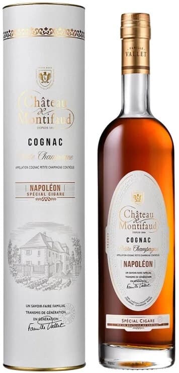 Коньяк Chateau de Montifaud Napoleon "Special Sigare", Fine Petite Champagne AOC, gift tube