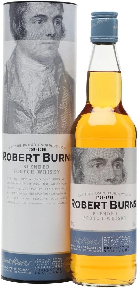 Виски "Robert Burns" Blend, In Tube