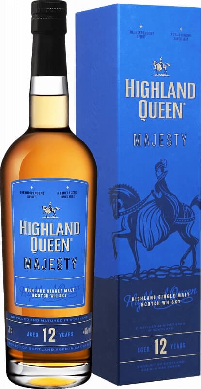 Виски "Highland Queen" Majesty 12 Years Old, gift box