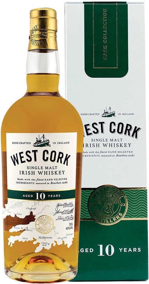 Виски "West Cork" 10 Years, gift box