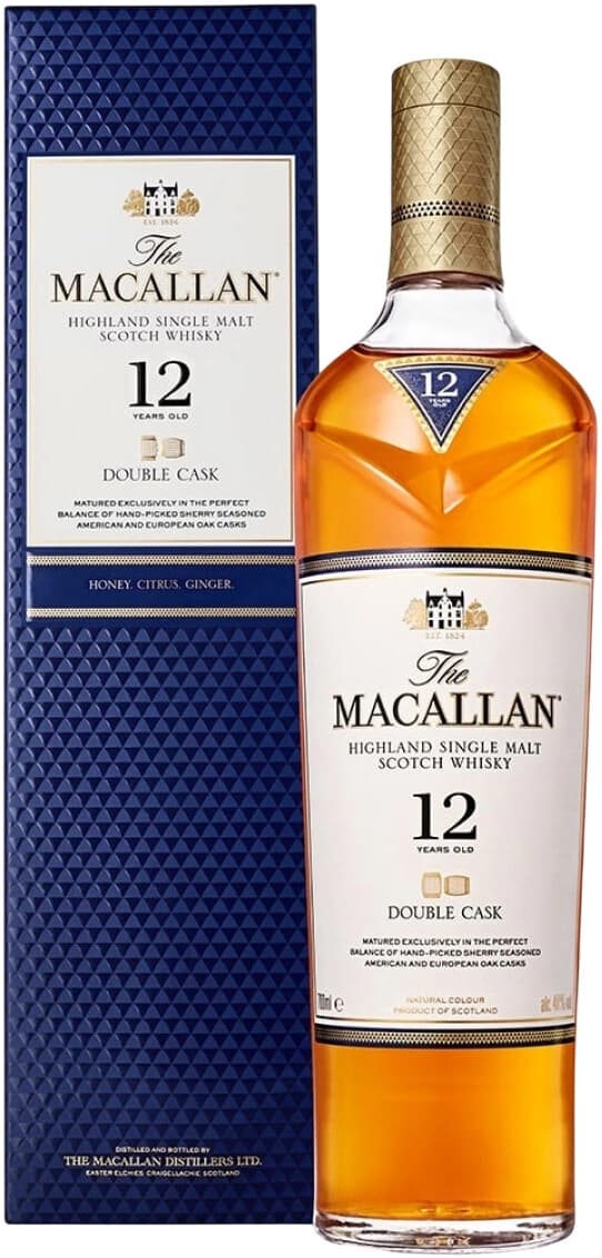 Виски "Macallan" Double Cask 12 Years Old, gift box