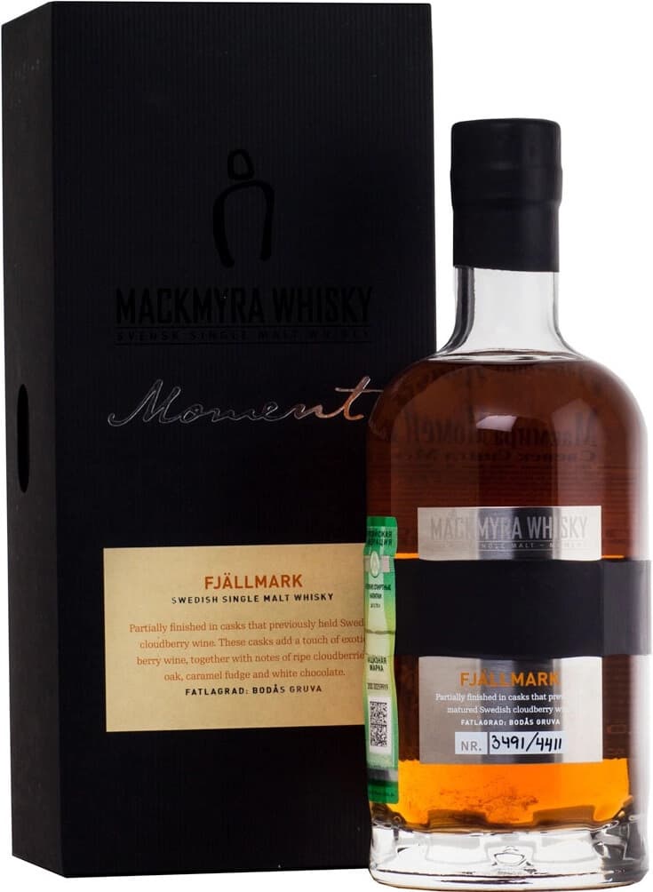 Виски "Mackmyra" Moment Fjallmark, gift box