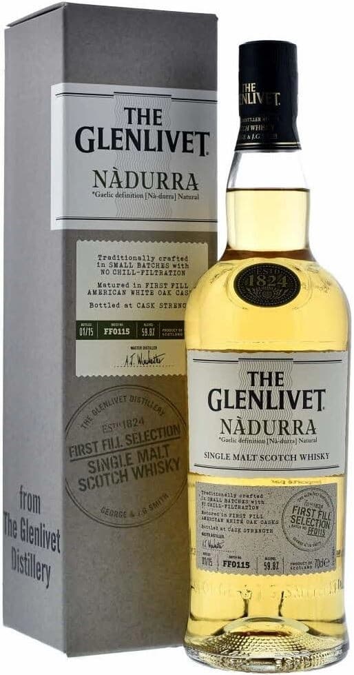 Виски Glenlivet, "Nadurra" First Fill Selection, gift box