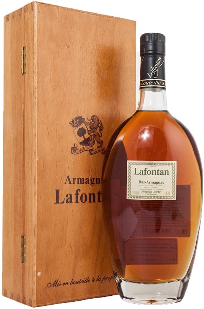 Арманьяк "Lafontan" Millesime, 2001, wooden box