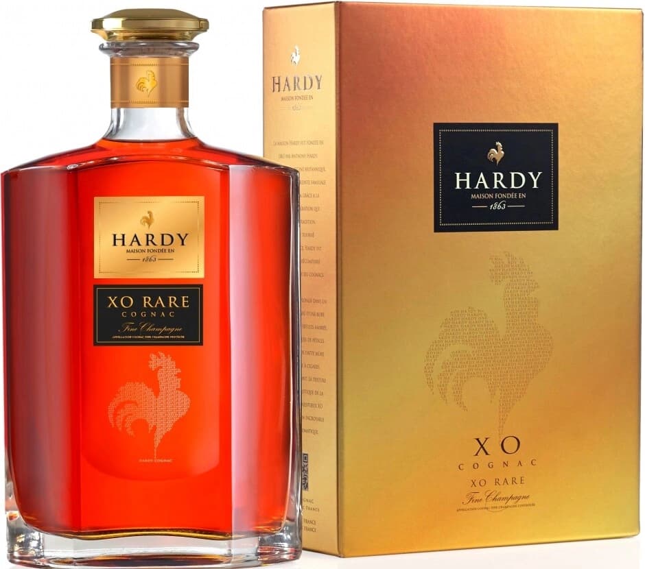 Коньяк Hardy, XO Rare, Fine Champagne AOC, gift box