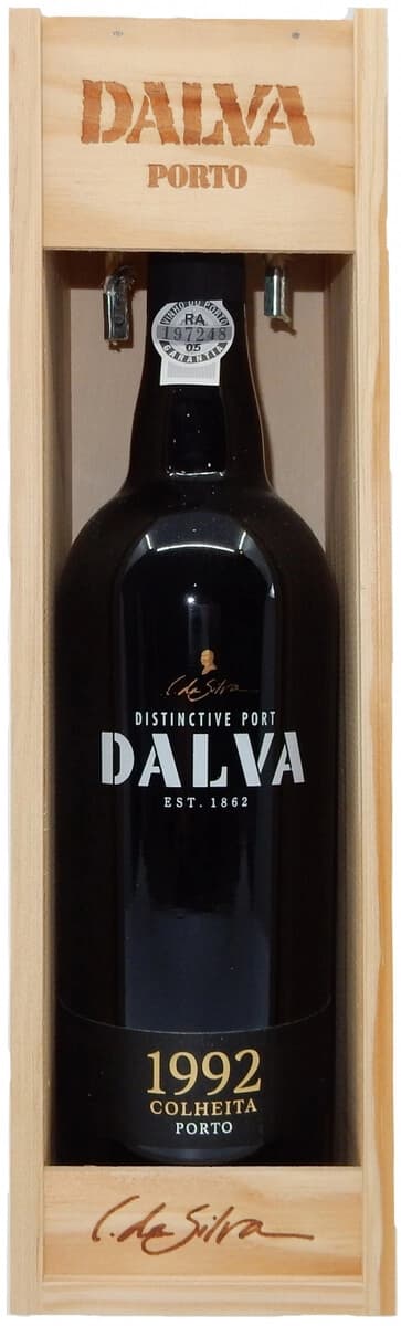 Портвейн "Dalva" Colheita Porto, 1992, wooden box