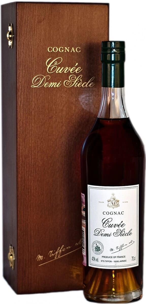 Коньяк Cuvee Demi Siecle, wooden box