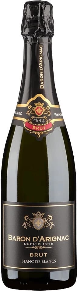 Игристое вино "Baron d'Arignac" Brut Blanc de Blancs