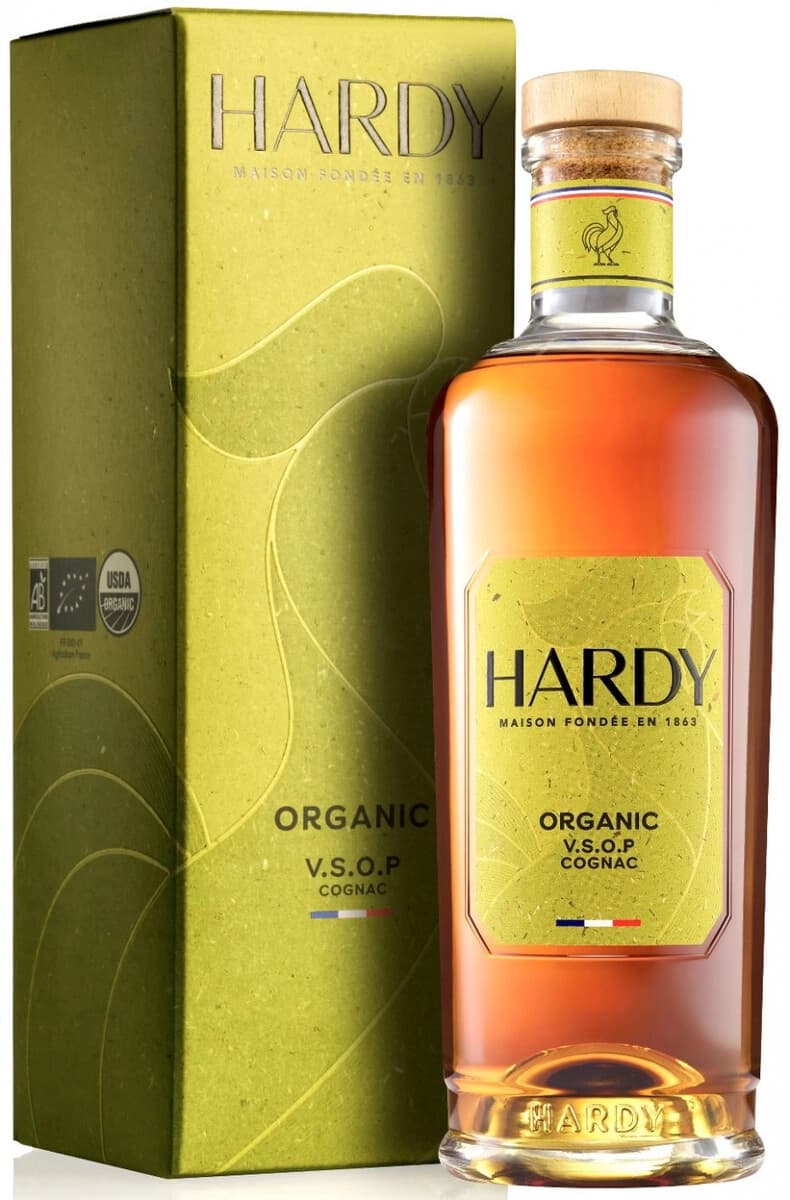 Коньяк Hardy, Organic VSOP, Fine Champagne AOC, gift box
