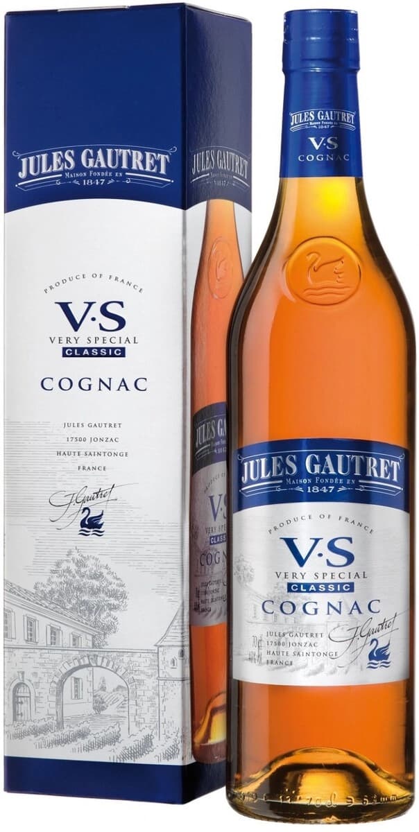 Коньяк "Jules Gautret" VS, gift box