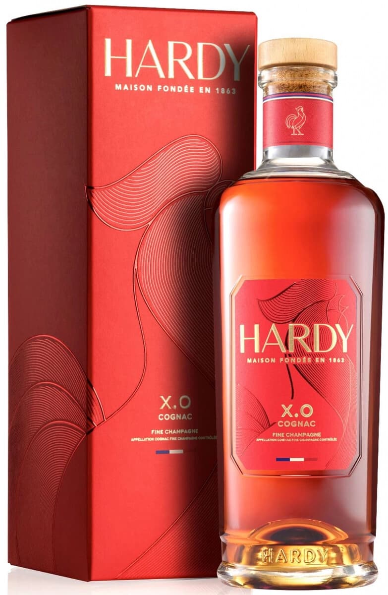 Коньяк Hardy XO, Fine Champagne AOC, gift box