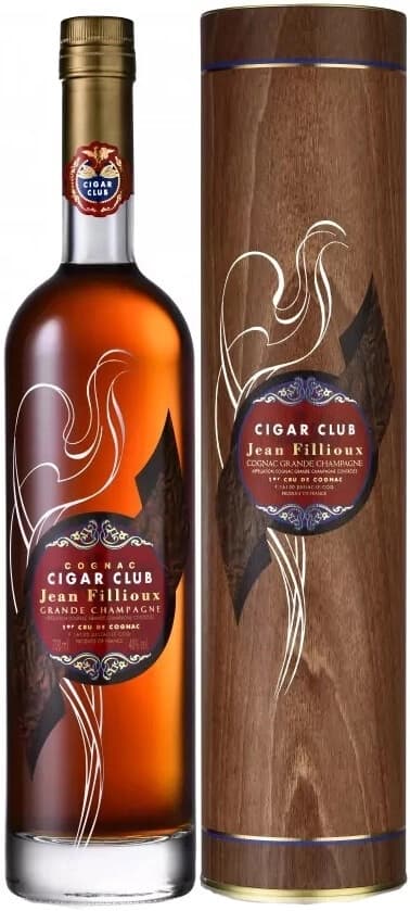 Коньяк Jean Fillioux, "Cigar Club", Grande Champagne 1er Cru, 1992, in tube