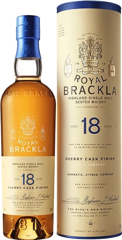 Виски "Royal Brackla" 18 Years Old, in tube