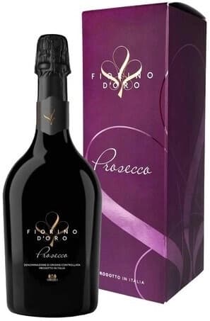 Игристое вино Abbazia, "Fiorino d'Oro" Prosecco Spumante DOC, gift box