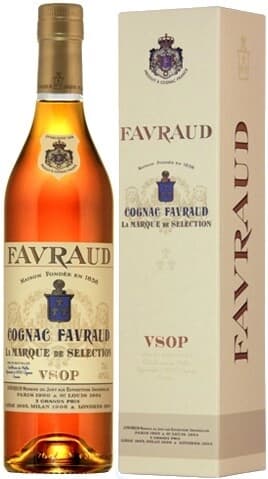 Коньяк "Favraud" VSOP, gift box