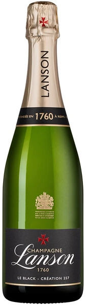 Шампанское белое брют Lanson Le Black Creation 257 Brut, 1.5 л